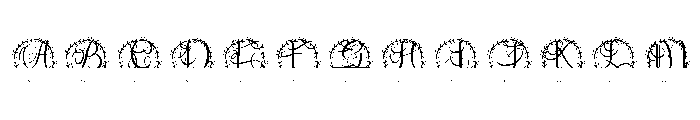 Aurielle Split Monogram FONT