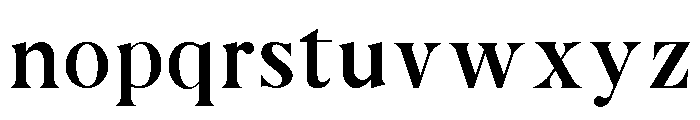 Aurine Regular Font LOWERCASE