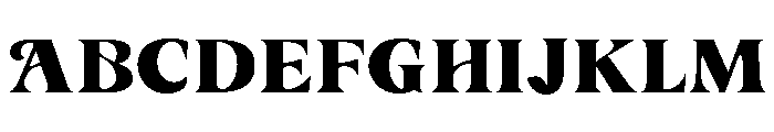 Aurique Regular Font UPPERCASE