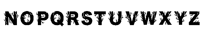 Auron Regular Font UPPERCASE