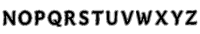 Auror Regular Font UPPERCASE