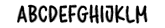 Aurora Alphabet Font UPPERCASE