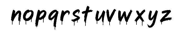 Aurora_Lotus Font LOWERCASE