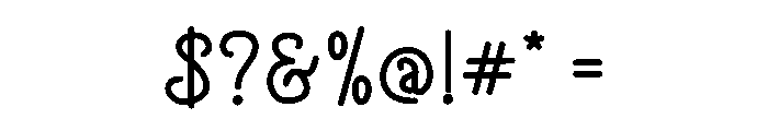 Aurora Night Font OTHER CHARS