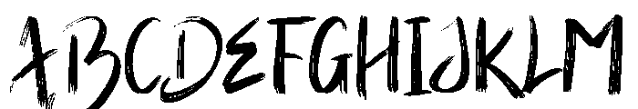Aurora Smile Font UPPERCASE