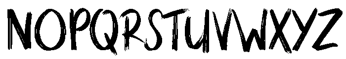 Aurora Smile Font UPPERCASE
