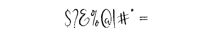 AuroraLines Font OTHER CHARS