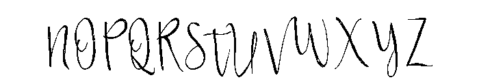 AuroraLines Font UPPERCASE