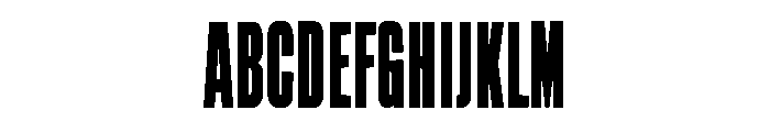 Aurox Font UPPERCASE