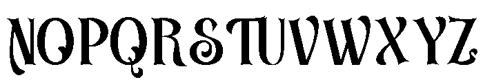 Auskane Font UPPERCASE