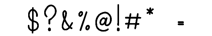 Auspice Cloud Script Font OTHER CHARS