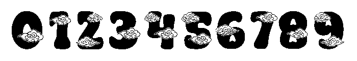 Auspice Cloud Font OTHER CHARS