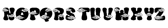 Auspice Cloud Font LOWERCASE