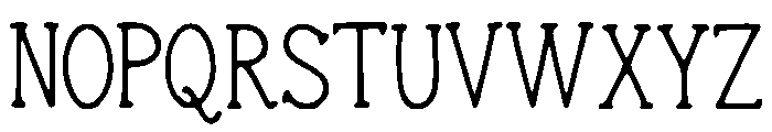 Ausra Font UPPERCASE