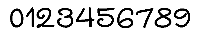 AustinaHandwritten Font OTHER CHARS