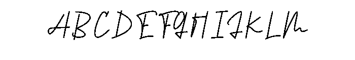 Australian Calligrap Font UPPERCASE