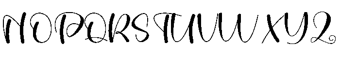 Authentic Animal Font UPPERCASE