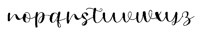 Authentic Animal Font LOWERCASE