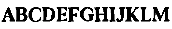 Authentic Editorial All Caps Rg Font UPPERCASE