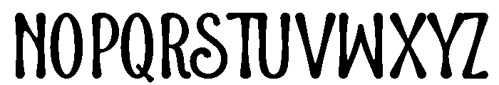 Authentic Micheyla Font UPPERCASE