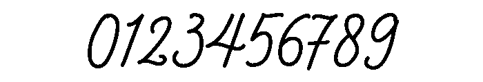 Authentic Society Script Font OTHER CHARS