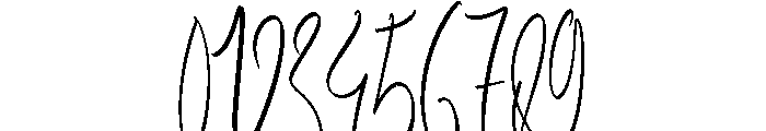 AuthenticBrush-Regular Font OTHER CHARS