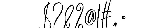 AuthenticBrush-Regular Font OTHER CHARS
