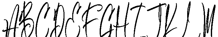 AuthenticBrush-Regular Font UPPERCASE