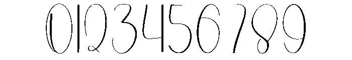 Autography Christmas Font OTHER CHARS
