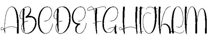 Autography1 Font UPPERCASE