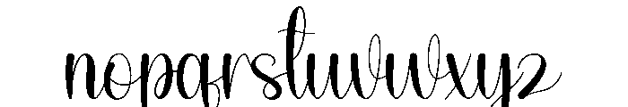 Autography1 Font LOWERCASE