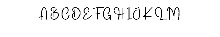 Autography3 Font UPPERCASE