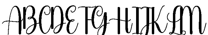 AutographyHandlettering-Reg Font UPPERCASE