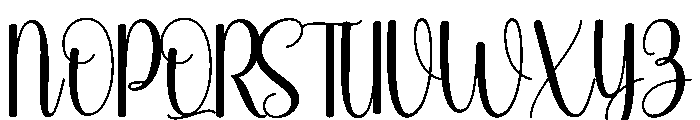 AutographyHandlettering-Reg Font UPPERCASE