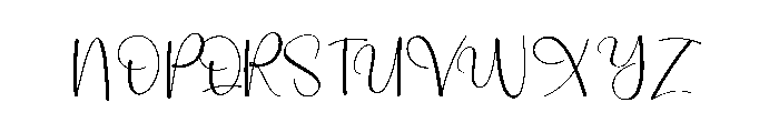 Automathic Font UPPERCASE