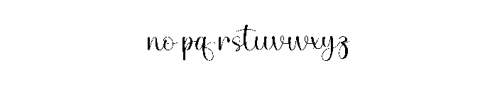 Automathic Font LOWERCASE