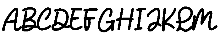 Autop Brodir Font UPPERCASE