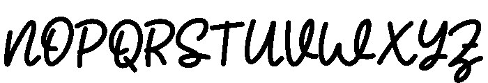 Autop Brodir Font UPPERCASE