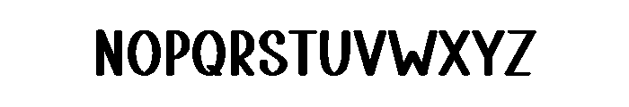 Autumn Background Font LOWERCASE