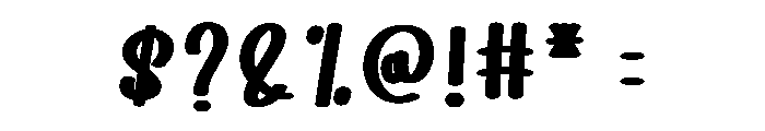 Autumn Collection Font OTHER CHARS
