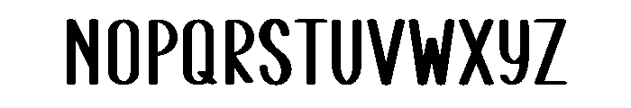Autumn Collection Font LOWERCASE