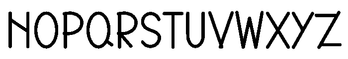 Autumn Hunting Font LOWERCASE