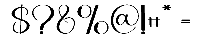 Autumn In Septemeber Font OTHER CHARS
