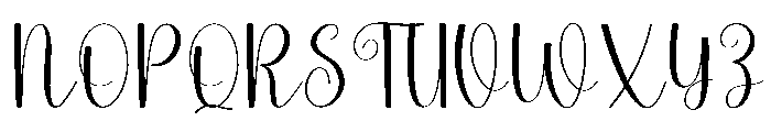 Autumn Lovers Font UPPERCASE