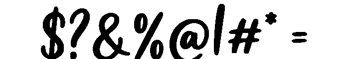 Autumn Moments Regular Font OTHER CHARS