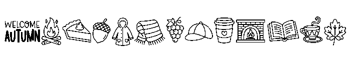 Autumn Parade Font UPPERCASE