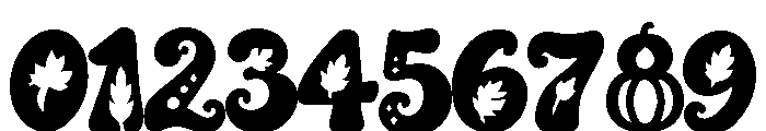 Autumn Reverie Font OTHER CHARS