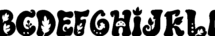 Autumn Reverie Font UPPERCASE