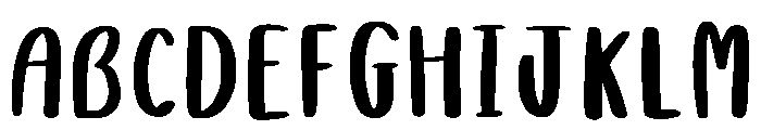 Autumn Scenery Regular Font UPPERCASE