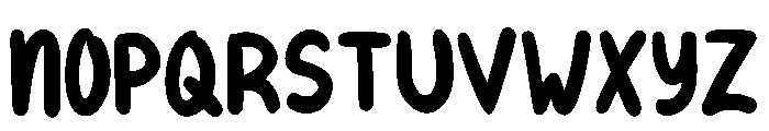 Autumn Season Regular Font UPPERCASE